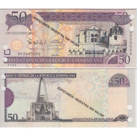 DOMINICAN REPUBLIC 50 Pesos...