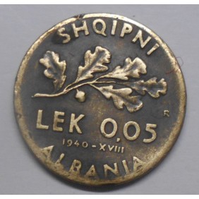 ALBANIA 0,05 Lek 1940
