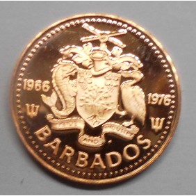 BARBADOS 1 Cent 1976...