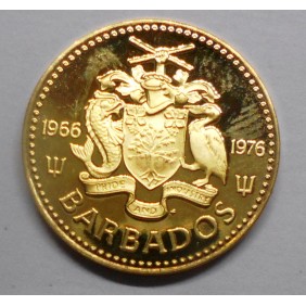 BARBADOS 5 Cents 1976 -10th...
