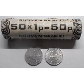 FINLAND 1 Penni 1974 roll...