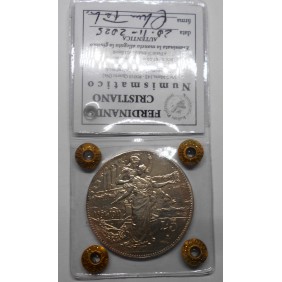 5 Lire 1911 CINQUANTENARIO AG