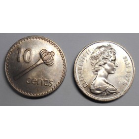 FIJI 10 Cents 1979