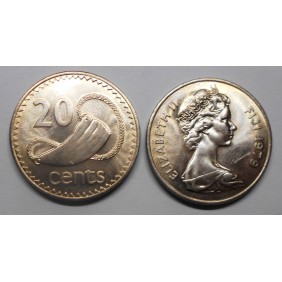 FIJI 20 Cents 1976