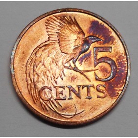 TRINIDAD & TOBAGO 5 Cents 1979