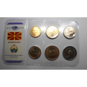 MACEDONIA Set Coin 1993/2008