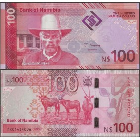 NAMIBIA 100 Dollars 2025