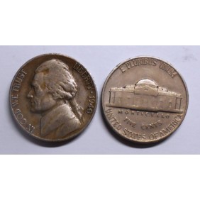 USA 5 Cents 1940 Jefferson