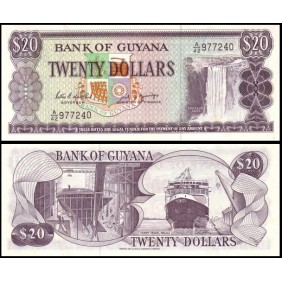 GUYANA 20 Dollars 1983