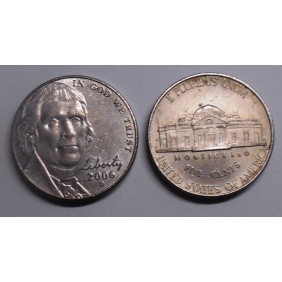 USA 5 Cents 2006 D Monticello