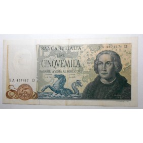 5000 Lire 1971 COLOMBO 3...