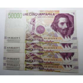 50.000 Lire Bernini 2° Tipo...