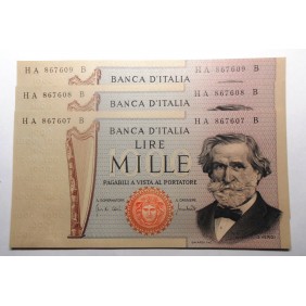 1000 Lire Verdi 1969 n.3...