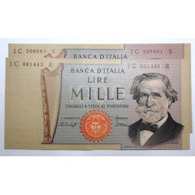 1000 Lire Verdi 10.01.1977