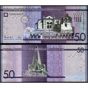 DOMINICAN REPUBLIC 50 Pesos...