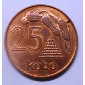 NIGERIA 25 Kobo 1991