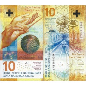 SWITZERLAND 10 Franken 2017