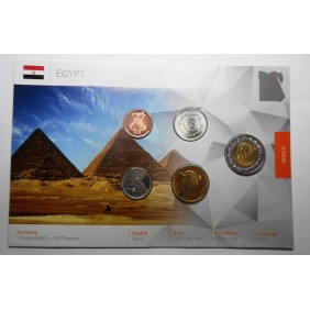 EGYPT Set coins 2008/2012
