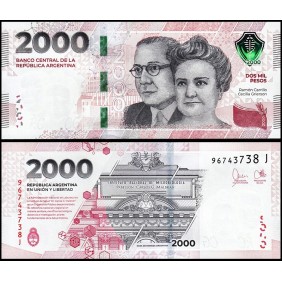ARGENTINA 2000 Pesos 2023