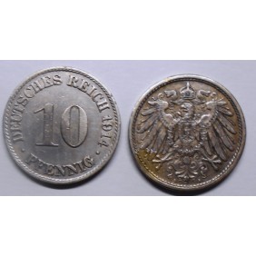 GERMANY EMPIRE 10 Pfennig...