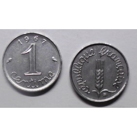 FRANCE 1 Centime 1967