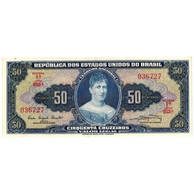 BRAZIL 50 Cruzeiros 1961