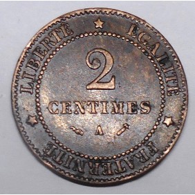 FRANCE 2 Centimes 1884 A