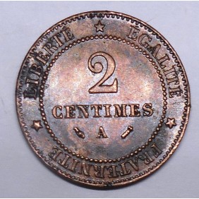FRANCE 2 Centimes 1885 A