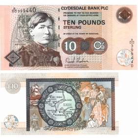 SCOTLAND 10 Pounds...