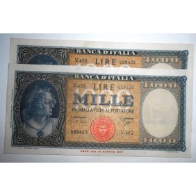 1000 Lire Medusa 1961