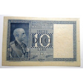 10 Lire 1938 / XVII...
