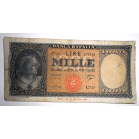 1000 Lire Medusa 1961