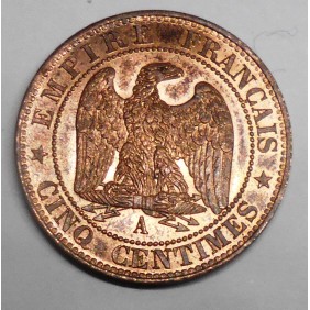 FRANCE 5 Centimes 1853 A