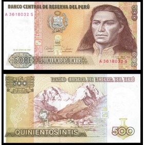 PERU 500 Intis 1987