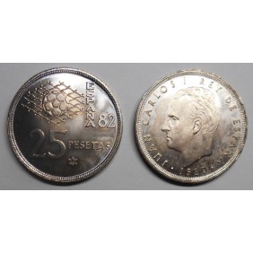 SPAIN 25 Pesetas 1980 (80)...