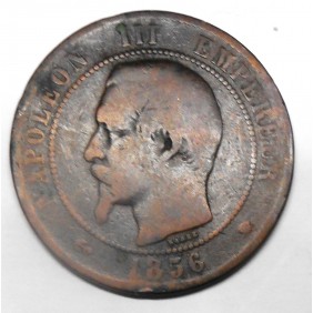 FRANCE 10 Centimes 1856MA