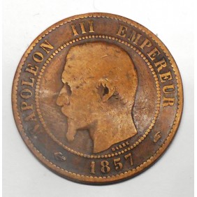 FRANCE 10 Centimes 1857A