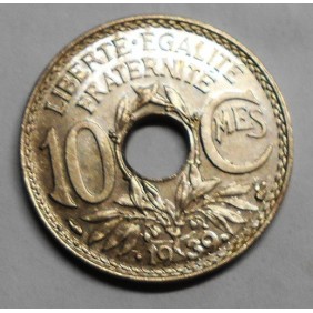 FRANCE 10 Centimes 1939