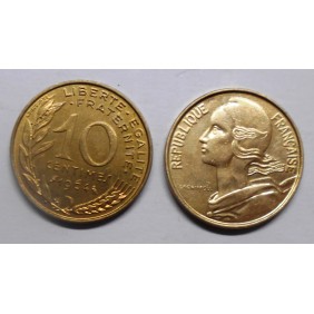FRANCE 10 Centimes 1964