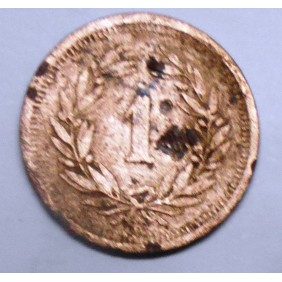 SWITZERLAND 1 Rappen 1894