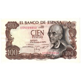 SPAIN 100 Pesetas 1970