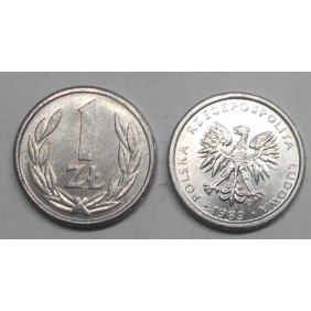 POLAND 1 Zloty 1989
