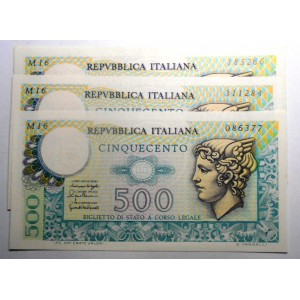 500 Lire Mercurio 1976...