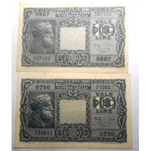 10 Lire 1944 Luogotenenza...