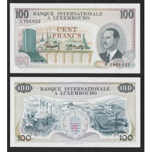 LUXEMBOURG 100 Francs 1968