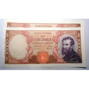 10.000 Lire Michelangelo...
