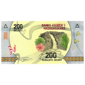 MADAGASCAR 200 Ariary 2025