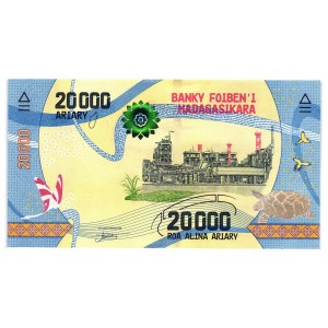MADAGASCAR 20.000 Ariary...
