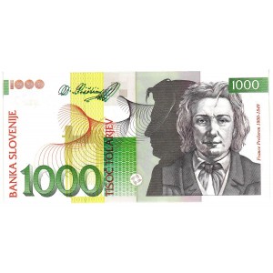 SLOVENIA 1000 Tolarjev 1992