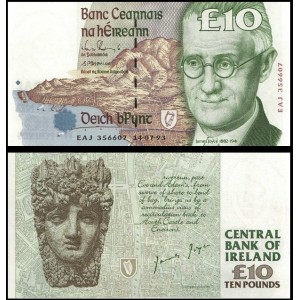IRELAND 10 Pounds 14.07.1993